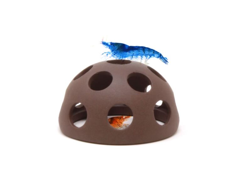 Aquavitro Shrimp Dome, ideal para camarões pequenos, peixes e outros animais procuram naturalmente o isolamento de vez em quando para aliviar o estresse e evitar a predação.