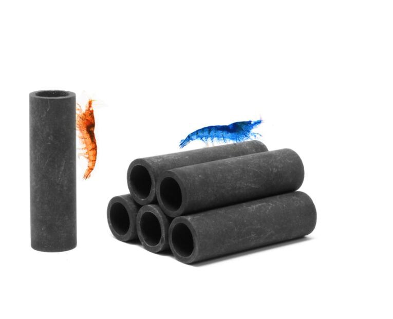 Aquavitro Shrimp Pippes, ideal para camarões pequenos, peixes e outros animais que procuram de forma natural o isolamento de vez em quando para aliviar o estresse e evitar a predação.