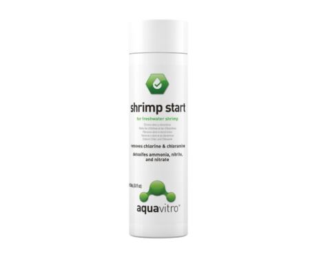 Aquavitro Shrimp start , um condicionador completo para o seu aquário de camarão de água doce.