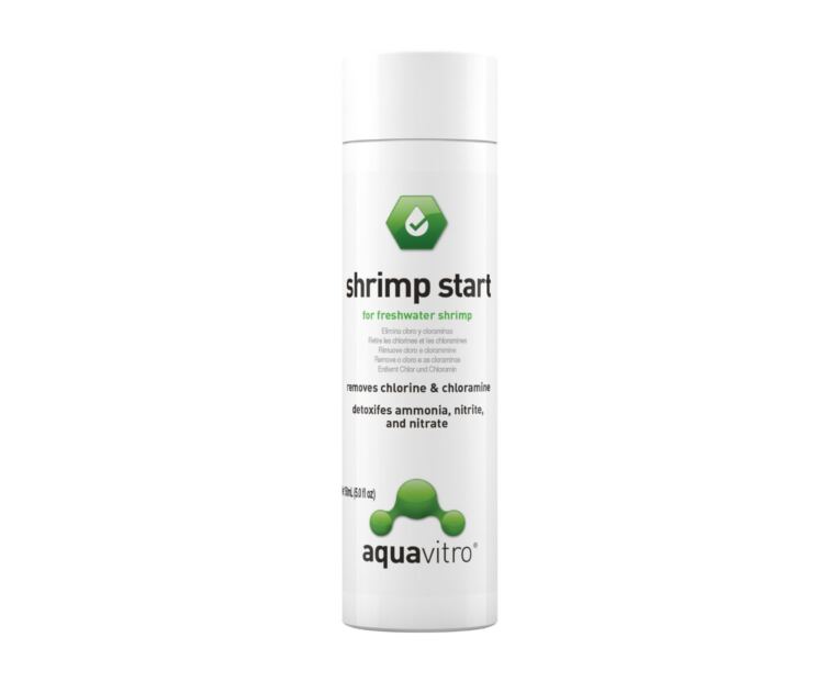 Aquavitro Shrimp start , um condicionador completo para o seu aquário de camarão de água doce.