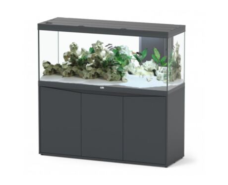 Aquário e Móvel Aquatlantis Volga 450 Cinza Antracite