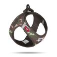 Peitoral Curli Clasp Vest Air-Mesh Camuflado indicado para cães pequenos e médios.
