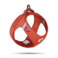 Peitoral Curli Clasp Vest Air-Mesh Laranja indicado para cães pequenos e médios.