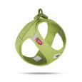 Peitoral Curli Clasp Vest Air-Mesh Verde Claro indicado para cães pequenos e médios.