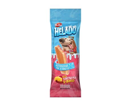 Dr. Zoo Gelado para Cães de Salsicha e Queijo