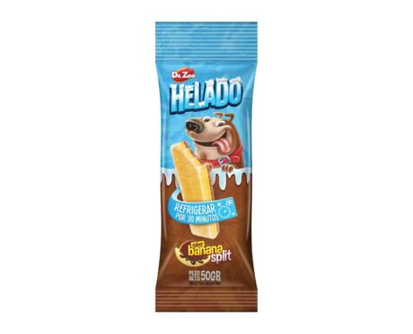 Dr. Zoo Gelado para Cães de Banana Split