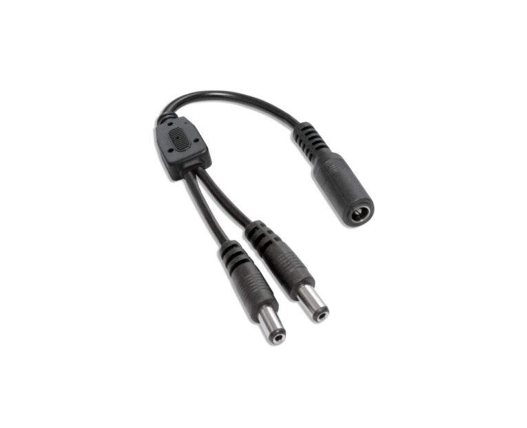 Cabo Splitter Y Aquatlantis Para Led é um cabo divisor para conexão de duas lâmpadas LED ao Aquatlantis Easy LD Control ou Easy LED Control 2 Plus.