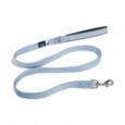 Trela Curli Basic Nylon Azul Claro é uma trela para cães, em nylon e com pega acolchoada.