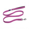 Trela Curli Basic Nylon Fucsia é uma trela para cães, em nylon e com pega acolchoada.