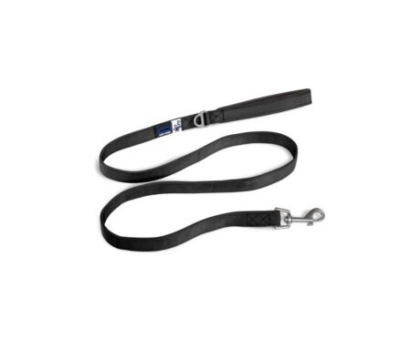 Trela Curli Basic Nylon Preta é uma trela para cães, em nylon e com pega acolchoada.