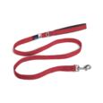 Trela Curli Basic Nylon Vermelha é uma trela para cães, em nylon e com pega acolchoada.