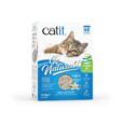 Areia Mix Bentonite e Casca de Ervilha - Catit Go Natural ao contrário de muitas areias minerais para gatos