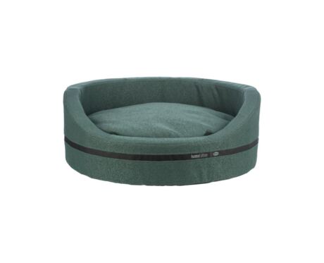 Sofá Oval Citystyle Verde é um acessório ideal para o descanso de cães e gatos.