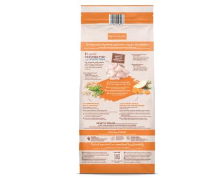 Nature’s Variety Healthy Grains Adult Medium/Maxi Peixe Branco