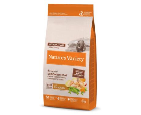 Nature's Variety No Grain Adult Medium/Maxi Frango
