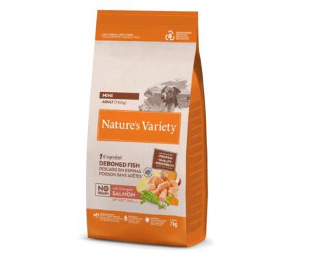 Nature's Variety No Grain Adult Mini Salmão