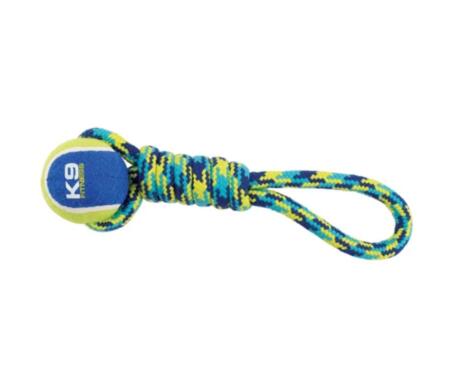 Pega em Corda com Bola de Tenis Zeus K9