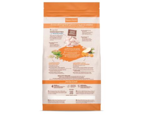 Nature's Variety Healthy Grain Adult Sterilized Peixe Branco