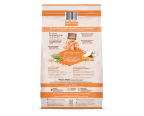 Nature's Variety Healthy Grains Adult Sterilized Salmão