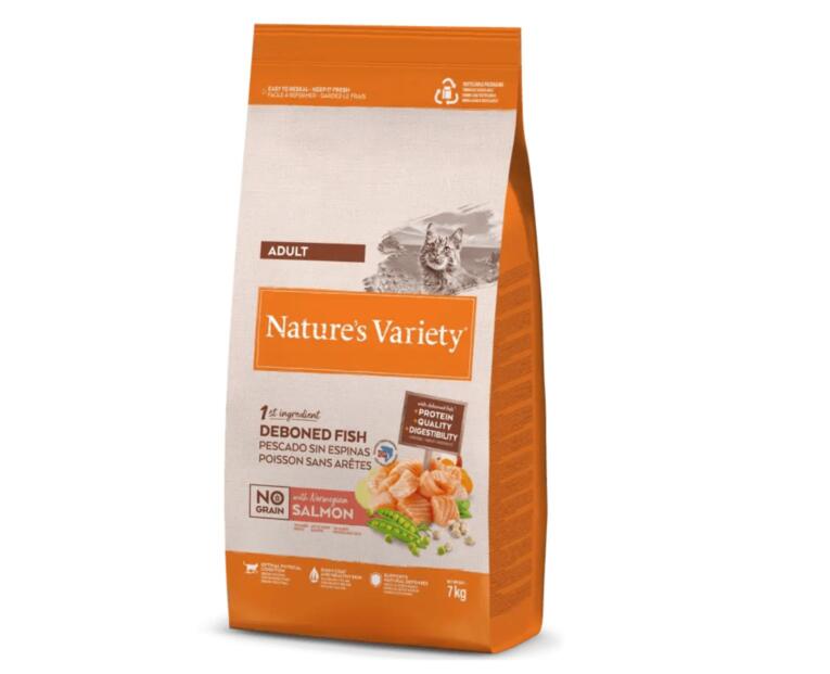 Nature's Variety No Grain Adult Salmão Norueguês