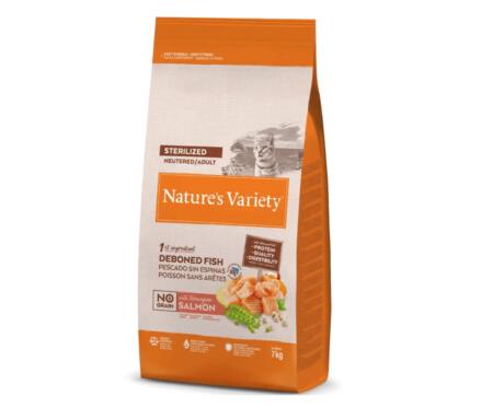 Nature's Variety No Grain Adult Sterilised Salmão Norueguês 