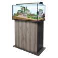 O Aquário Sera AquaTank com Móvel Gray Oak tem as condições ideais para a configuração de um aquário comunitário ou de um aquário de biótopo.
