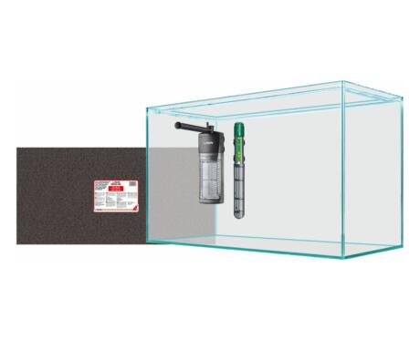 O Aquário sera AquaTank de  condições ideais para a configuração de um aquário comunitário ou de um aquário de biótopo.