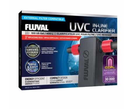 Clarificador UVC 3W para filtro Fluval Serie 07