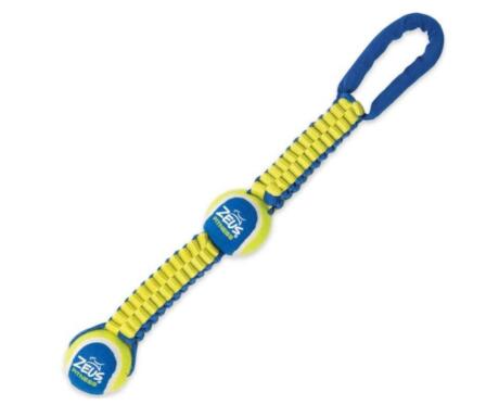 Pega Torção Dupla em Nylon com Bola de Tenis Zeus