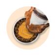 Snack Cremoso para cão de Abóbora e Frango Zoë Licky comida
