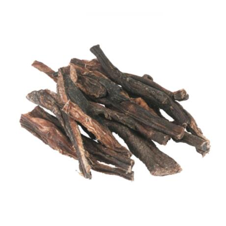 snack natural carne de búfalo desidratada para cão 200 g