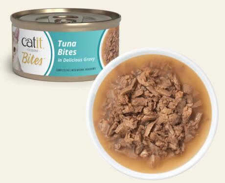 Se estás à procura de comida húmida para gatos que alie sabor e qualidade, então o Catit Cuisine Bites Atum 75 g é a escolha ideal.