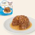 Catit Cuisine Dinner Peixe com molho de Abóbora 75g é um alimento húmido premium para gatos, portanto elaborado com peixe fresco de alta qualidade.