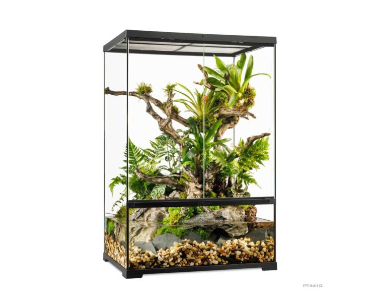 paludário Exo Terra 60x45x90 para répteis e anfíbios