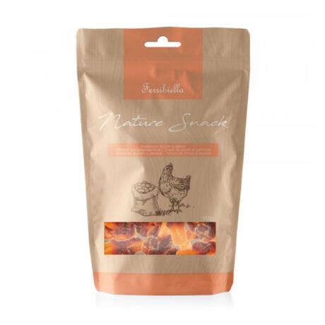 petiscos de frango e batata 80 g para cães Ferribiella