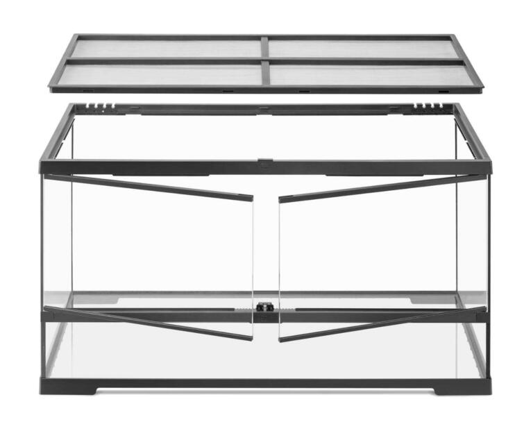 Terrário Exo Terra Large Wide 90×45×45 cm para répteis