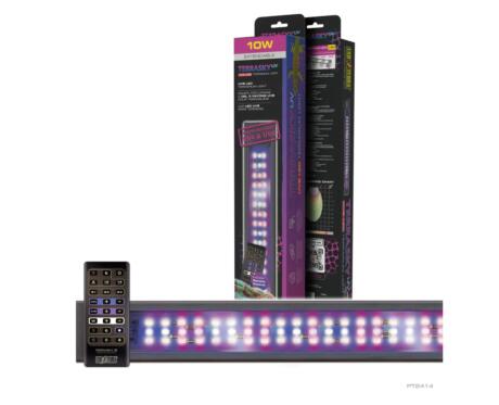 terrasky uvb led 10w exo terra luz uv uvb para terrário
