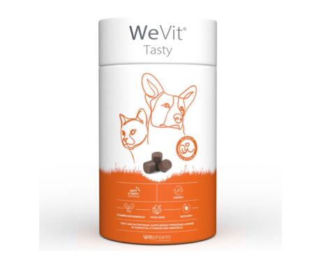 WeVit Tasty 30 Chews suplemento para cães e gatos
