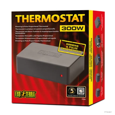 Exo Terra Termóstato digital dia/noite com regulação de fluxo luminoso/proporcional - 300W