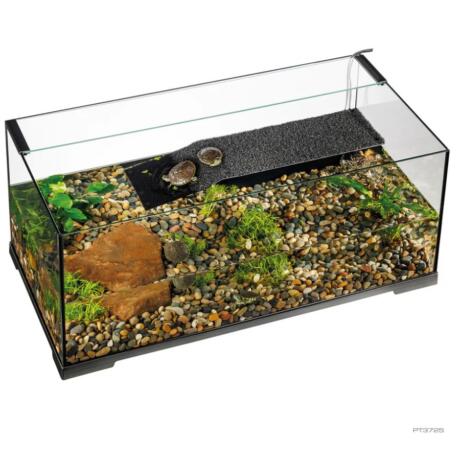Kit para tartaruga Turtle Haven com aquário e plataforma seca