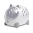 Transportadora gatos Catit PIXI branca com grelha frontal