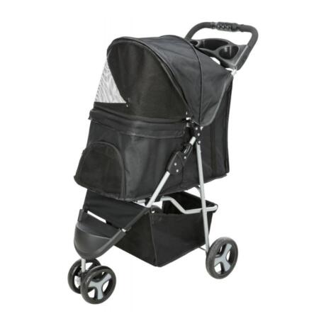 Carrinho para cães Trixie Friends on Tour dobrável leve até 11kg