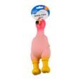 Galinha de látex com som para cães Duvo Plus