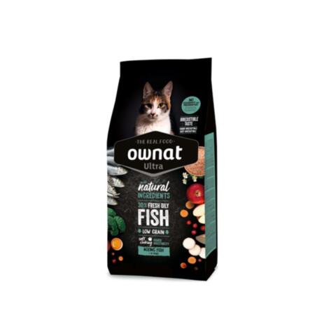 A Ownat Ultra Ageing para gatos é uma ração premium especialmente desenvolvida para gatos seniores, ou seja, indicada para gatos com mais de 12 anos. Com uma fórmula equilibrada, ajuda a manter a vitalidade e o bem-estar do seu gato numa fase mais delicada da vida.