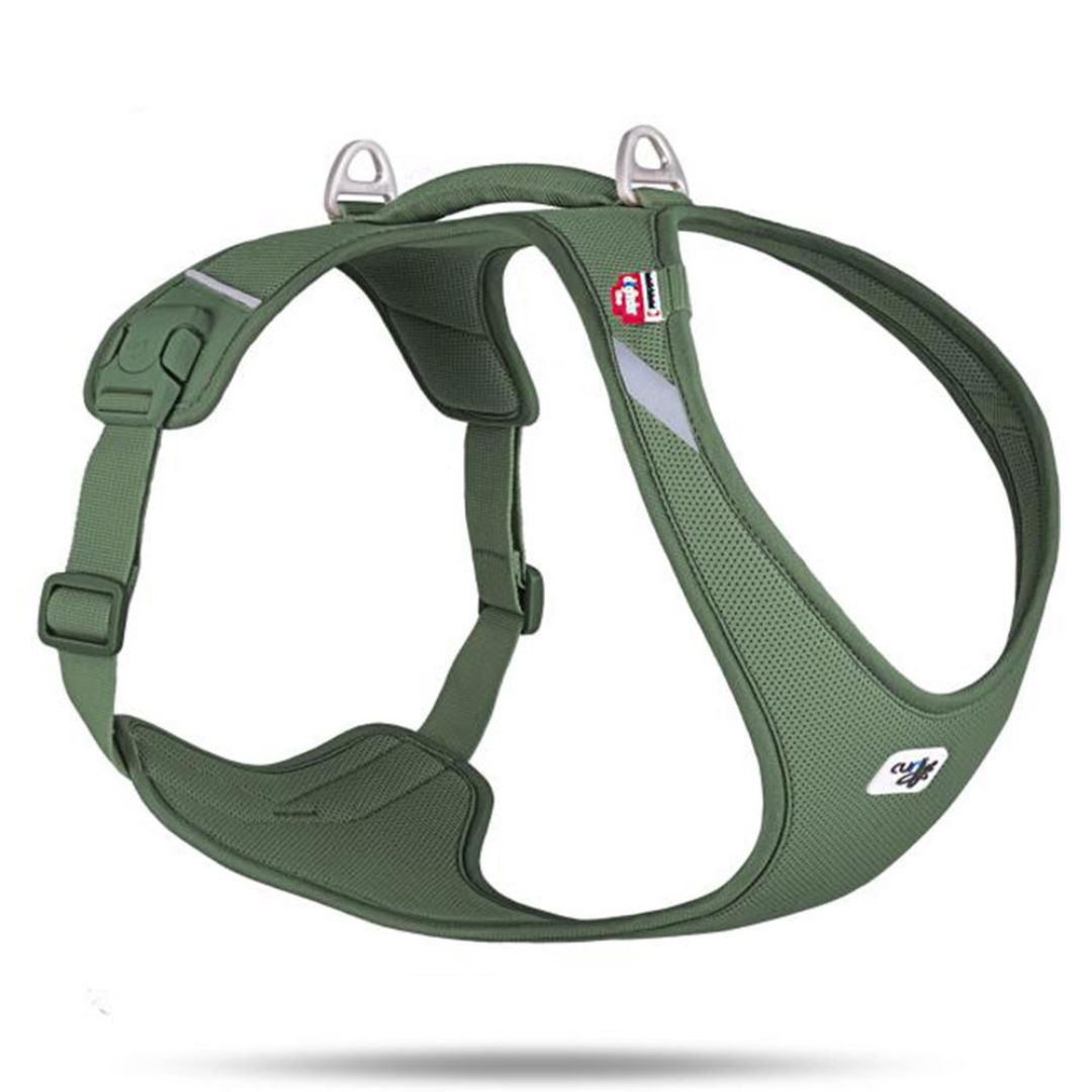 Peitoral para Cão New Belka Comfort Curli Verde Escuro