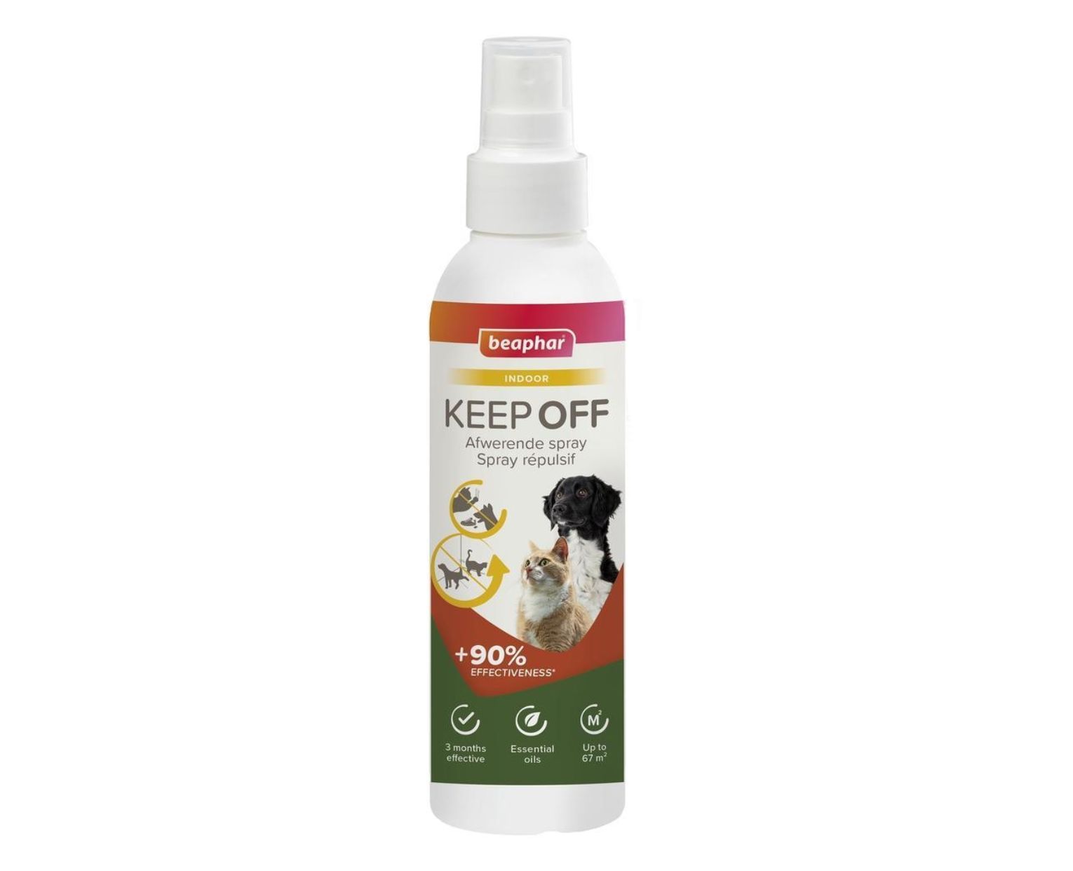 Beaphar Keep Off Spray Repelente de Interior para Cães e Gatos 200 ml