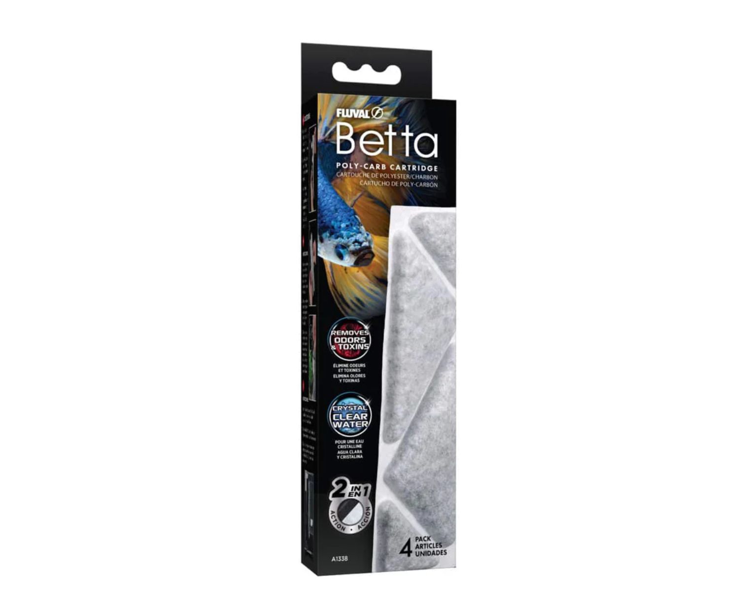 Cartucho Filtrante Fluval Betta Recarga de Substituição para Aquário 20L