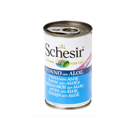 Schesir Gatinho Atum com Aloé em Gelatina Natural 140gr