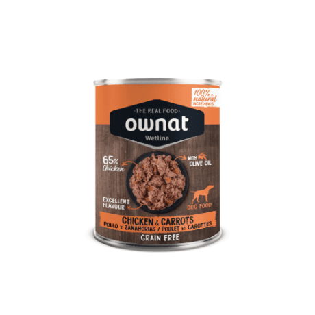 Ownat Wet Chicken & Carrots 395 Gr